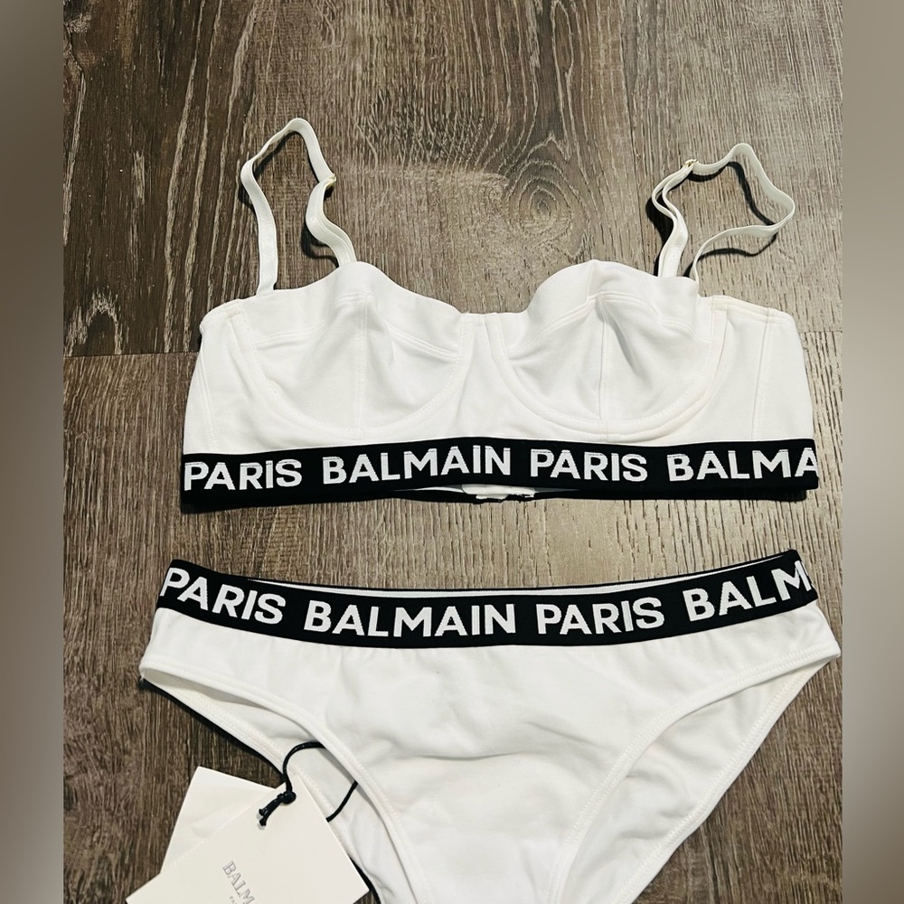 BALMAIN***Bra & Underwear Set***F36; Small $438 - Picture 3 of 4